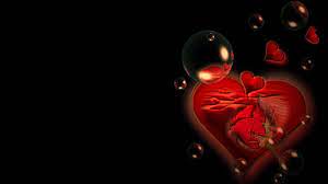 awesome 3d heart wallpapers top free