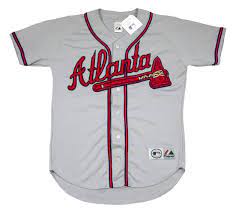 In tribute to the team's earliest days in atlanta, the braves unveil new alternate uniforms in a cream shading with numbers on the front of. Ron Gant Atlanta Braves 1992 Away Majestic Throwback Baseball Jersey