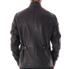 Denesmere Leather Jacket Black