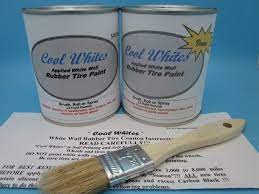 Whitewall Rubber Tire Paint Kit