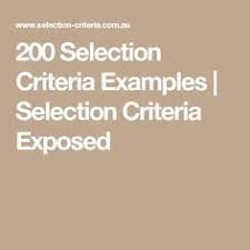 15 clerical skills and qualities to be effective on the job. 50 Selection Criteria Ideas The Selection Knowledge Job Application