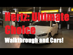 Search for a car rental. Hertz Ultimate Choice Car Selection At Atlanta Airport Atl Youtube