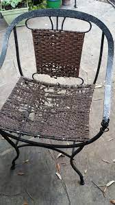 Heavy Iron Ornamental Patio Chairs For