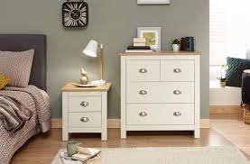 Basically it is almost the same as. Lancaster Grey Cream Bedroom Furniture Sets Wardrobes Chests Bedside Desk 2 2 Drawer Chest Cream Buy Online In Moldova At Moldova Desertcart Com Productid 121536241