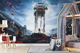 Star Wars Wall Mural Space Battles