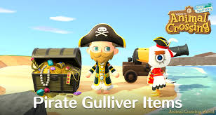 pirate gulliver gullivarrr items list