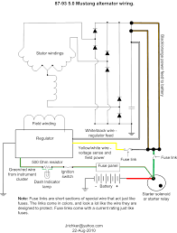 A wiring diagram is an easy visual representation in the physical connections and physical layout of your electrical system or circuit. Engine 2g Alternator Install Wiring Help Stangnet