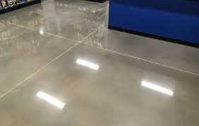 polished concrete flooring service at