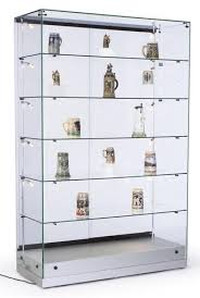 48 W Glass Display Cabinet With 5