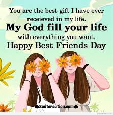 What better way to make a friend's day, than by giving them a laugh about the fact that they are. Happy Best Friends Day Wishes Image Smitcreation Com
