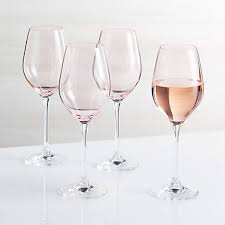 rosé wine glass set of 4 reviews