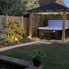 Hot tub enclosures can be placed around the hot tub to protect it from the elements so that you can enjoy the hot water in privacy and comfort. 1