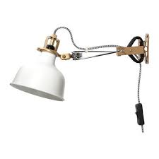 ikea wall lamp plug in wall lights