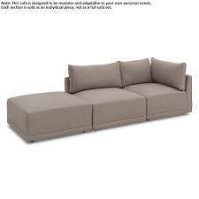launce modular sofa taupe furniture
