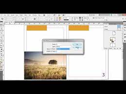 applying master pages in adobe indesign