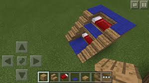 awesome bunkbed on minecraft