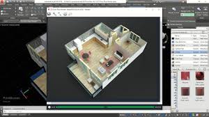 autocad 3d floor plan sd modeling