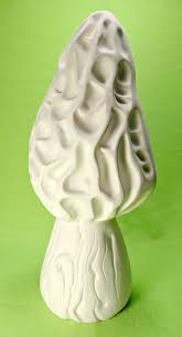 Large Garden Gnome Ceramic Morel