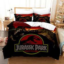 Jurassic Park Dinosaur Duvet Cover