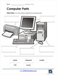 computer parts worksheets 15