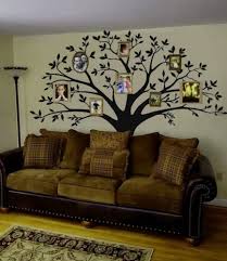 Giant Family Photo Tree Wall Decal