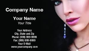 bridal makeup artist business cards