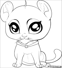 You can download free printable anime coloring pages at coloringonly.com. Adorable Anime Animal Coloring Page Coloringbay