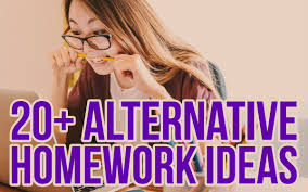 20 creative alternative homework ideas