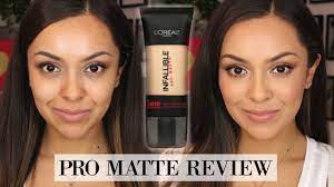 l oreal infallible pro matte foundation