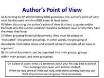 Writing the Thesis Statement and DBQ Essay   ppt video online download SlidePlayer
