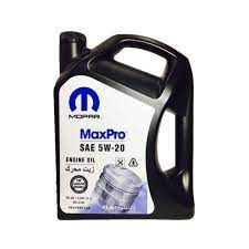 mopar 5w 20 max pro sae engine oil 4l