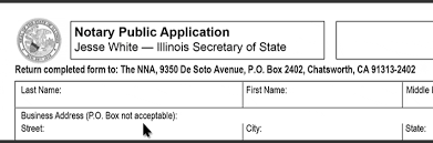 Pay the $75 application fee. How To Properly Fill Out An Illinois Notary Application Nna