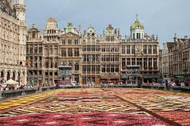 flower carpet festival of belgium in