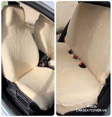 Furry Sheepskin Car Seat Covers