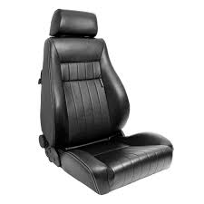 Sport Seat Retro Black Synthetic