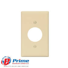 Single Receptacle Plastic Wallplates