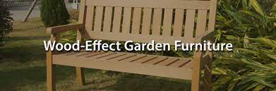 Wood Effect Garden Furniture Composite