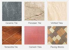types of tiles 25 diffe types of