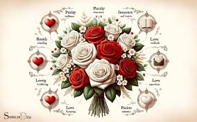 symbolic meaning of white and red roses