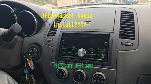 The first generation of nissan altima sedans were produced from 1992 to 1997 in the united states and japan. Aftermarket Radio Install Youtube