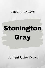 Benjamin Moore Stonington Gray Is It