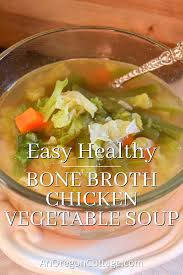 bone broth en vegetable soup