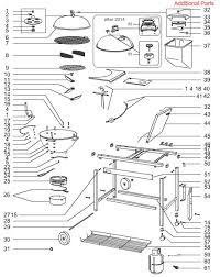 weber charcoal grill parts