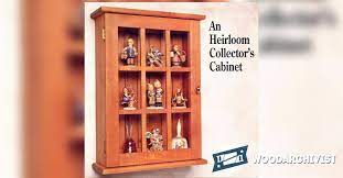 Collectors Wall Display Cabinet Plans