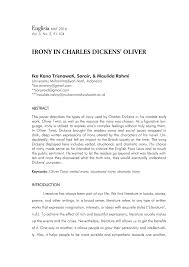 pdf irony in charles dicken s oliver twist pdf irony in charles dicken s oliver twist
