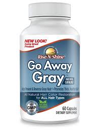 Like most people, you probably think that gray hair is a natural part of growing older, or that it's simply genetic. Go Away Gray 10 000 Strongest Formula Available On The Market To Prevent And Reverse Grey Hair With 10 000 Iu S Of Catalase Saw Palmetto Biotin Fo Ti B Vitamins And Much More Buy Online