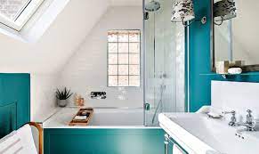 As a neutral color scheme, anyone in the family feels welcome: 25 Cool Bathroom Color Trends For Summer And Beyond