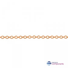 9k yellow gold c5 rolo chain