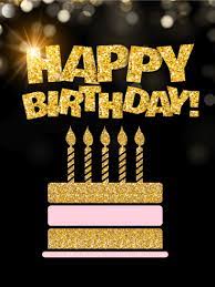 Free online happy birthday golden celebration ecards on birthday. Golden Birthday Stationery Handmade Products Alumat Pl