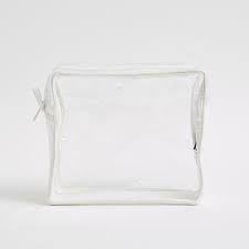 clear square wash bag supreme creations